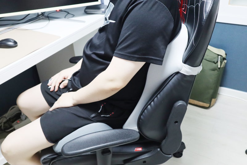 장시간 앉아도 편한 의자허리받침대 와이핏등받이쿠션 후기