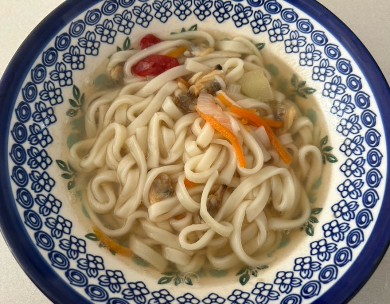 코스트코 냉동식품 비비고 바지락칼국수 칼로리 맛