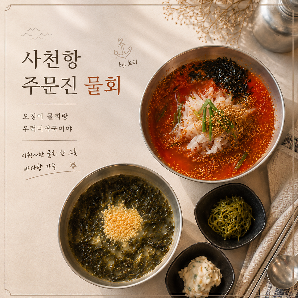 사천항주문진물회 사진 1
