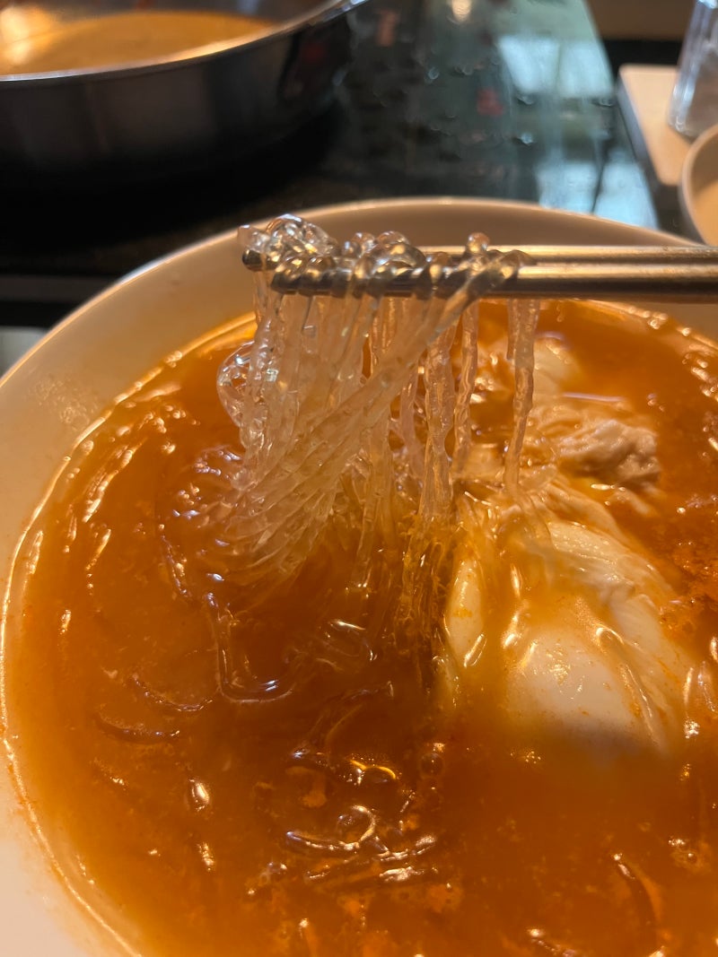 [케이보어] 라면도 만들어먹는다? 조합해서 먹는다. 다이소 사골곰탕, 다이소 왕라면스프