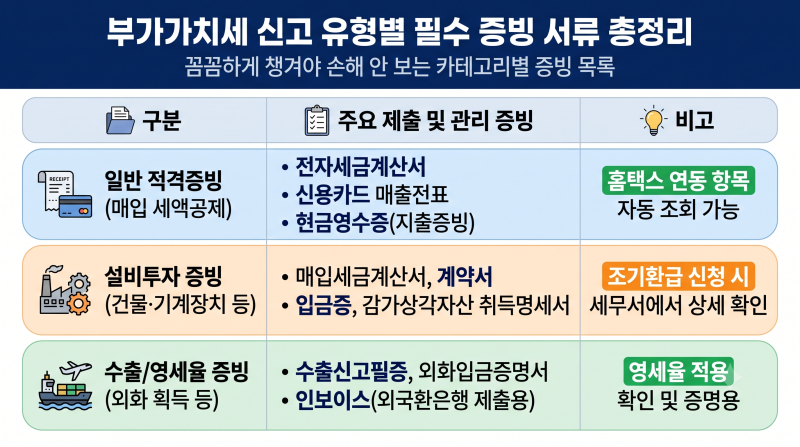 부가세 환급 방법과 신청 기간[조기환급]