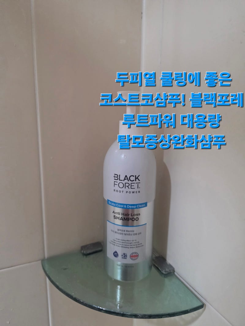 코스트코샴푸 추천｜두피열 쿨링 대용량샴푸, 김원훈 샴푸 블랙포레 루트파워 탈모증상완화....