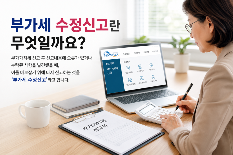 부가세 수정신고란?