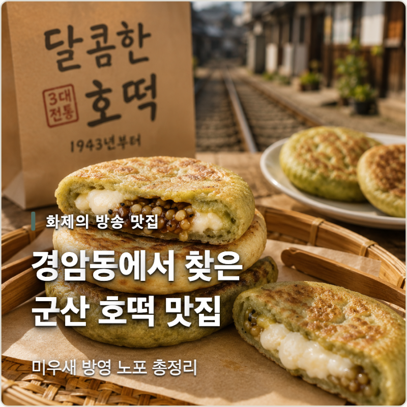 군산 호떡 맛집 경암동에서 찾은 달콤한 한입