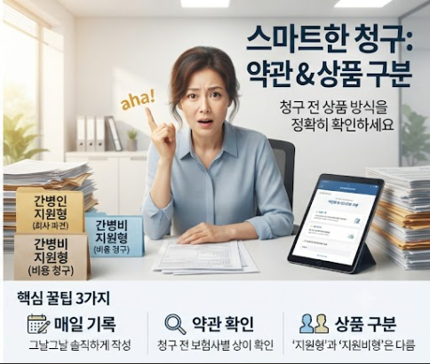 [온가족간병협회]간병보험 가입 여부 확인하는 방법 총정리 – 모르고 지나치면 놓치는 보험....