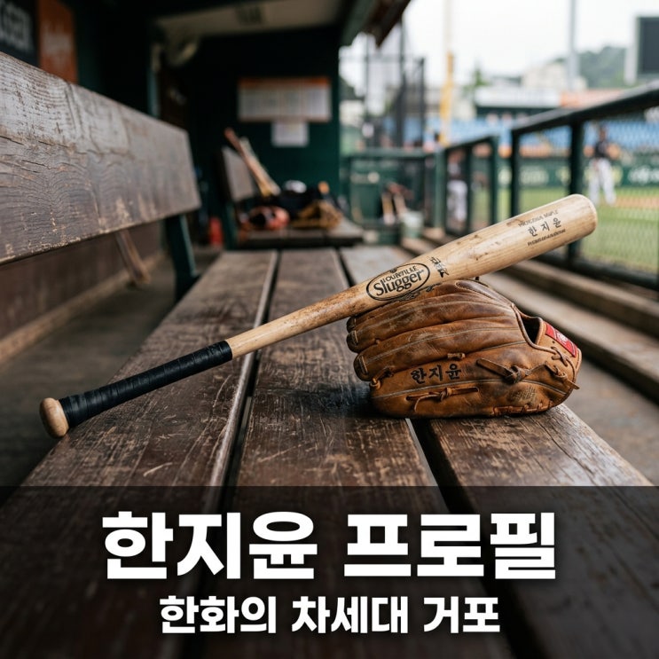 <b>한지윤</b> 프로필 한화 우타 거포의 외야수 전향 성공 비결과 성적