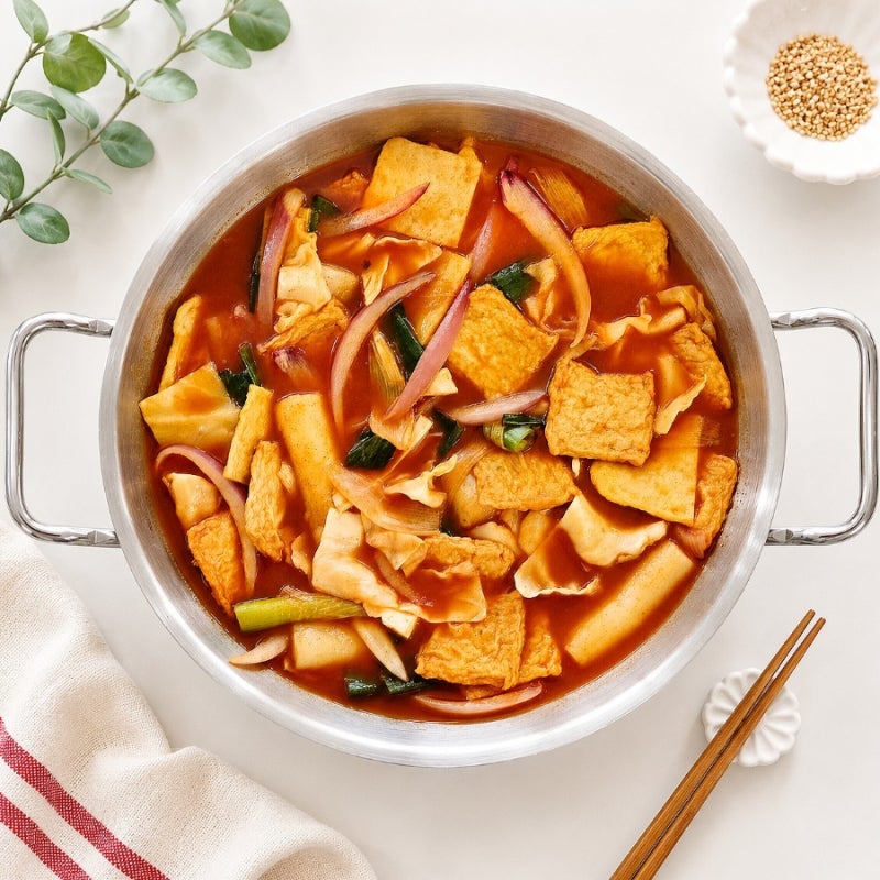 국물 떡볶이 레시피 떡볶이 소스 치즈 떡볶이 분식 만들기