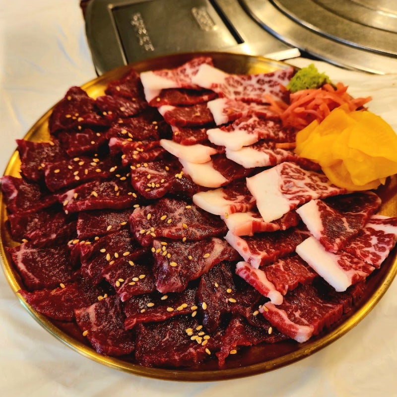 [광주/서구] 생 차돌 사시미가 있는 쌍촌동 차돌 맛집, 백부장 한우 차돌집