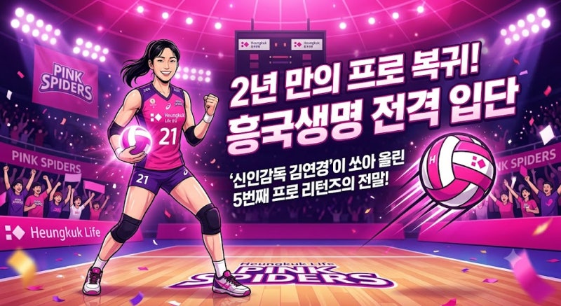 2년 만에 V-리그 복귀! 흥국생명 입단 고민지, '신인감독 김연경'이 배출한 5번째 프로 선수의 ....