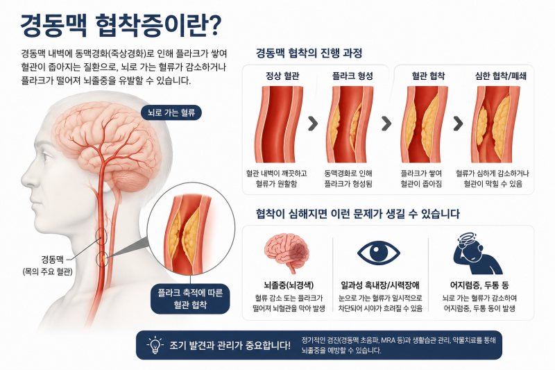 경동맥 협착증(I65.2), 뇌졸중진단비 받을 수 있을까요?