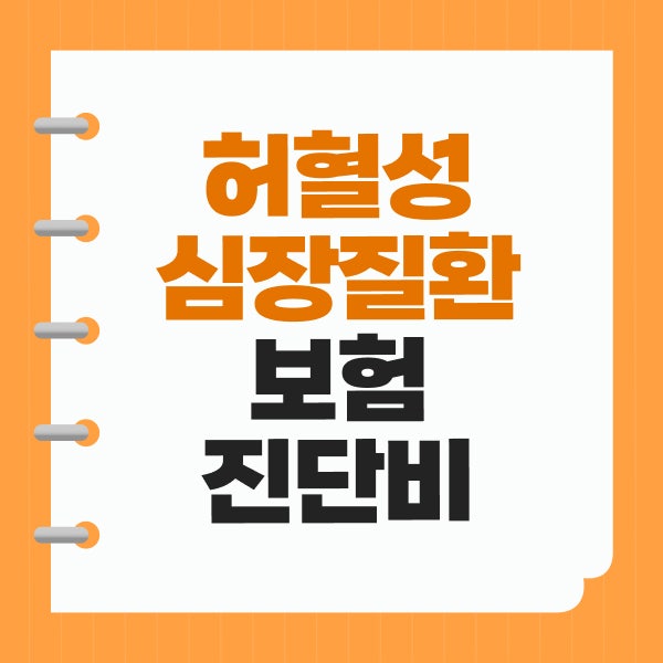 허혈성 심장질환 보험 진단비 비교, 협심증·심근경색 보장 확인 방법