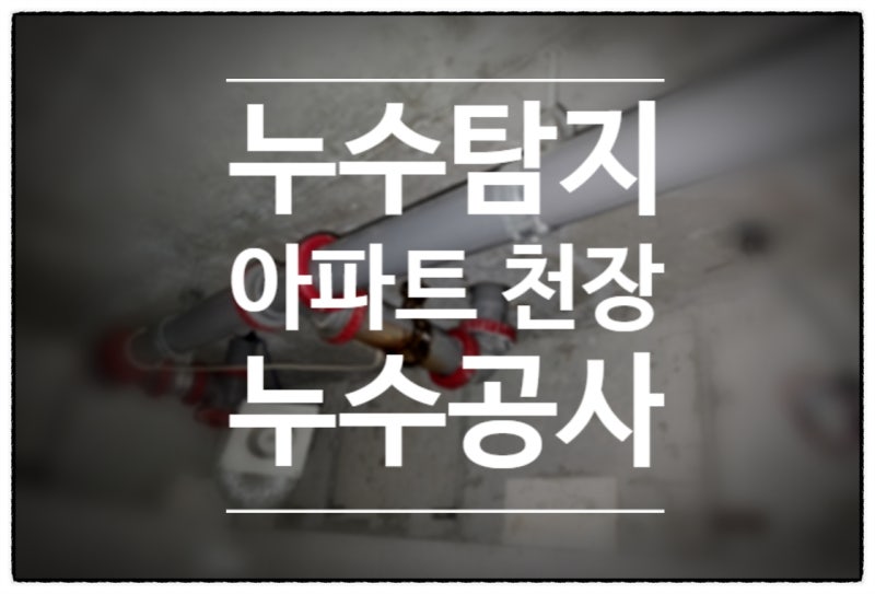 평택 안중 아파트 욕실 천장 누수