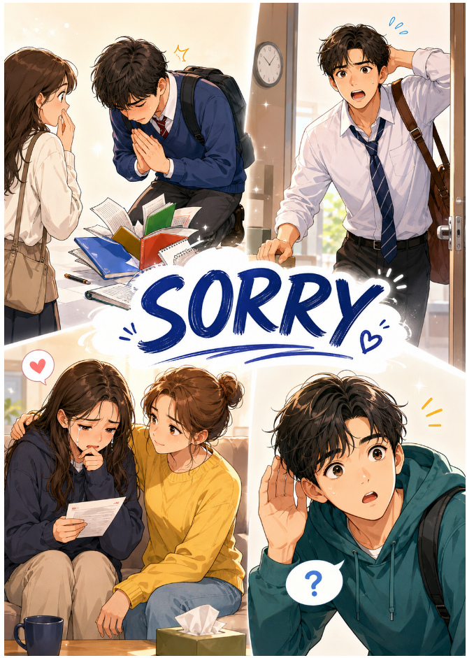 sorry 뜻과 어원, 단순히 ‘미안해’만으로는 설명되지 않는 영어 표현