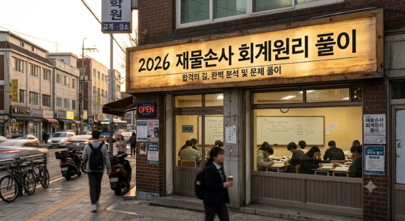 2026 재물손해사정사 회계원리 기출문제 풀이