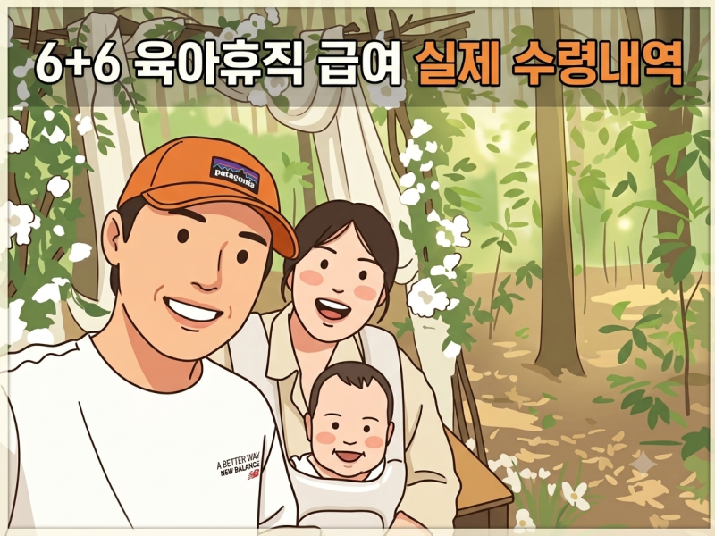 6+6 육아휴직 급여 신청방법 (+산전육휴 포함 실제 수령 내역)