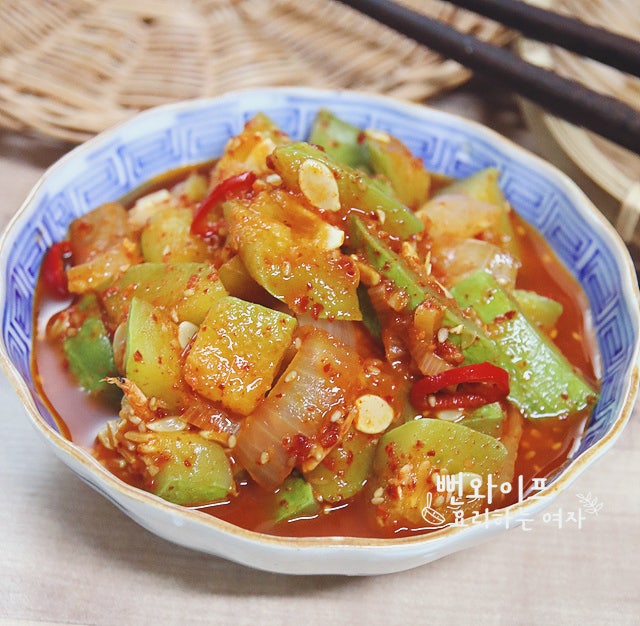 애호박 찌개 레시피 새우젓으로 감칠맛을 낸 제철 호박요리