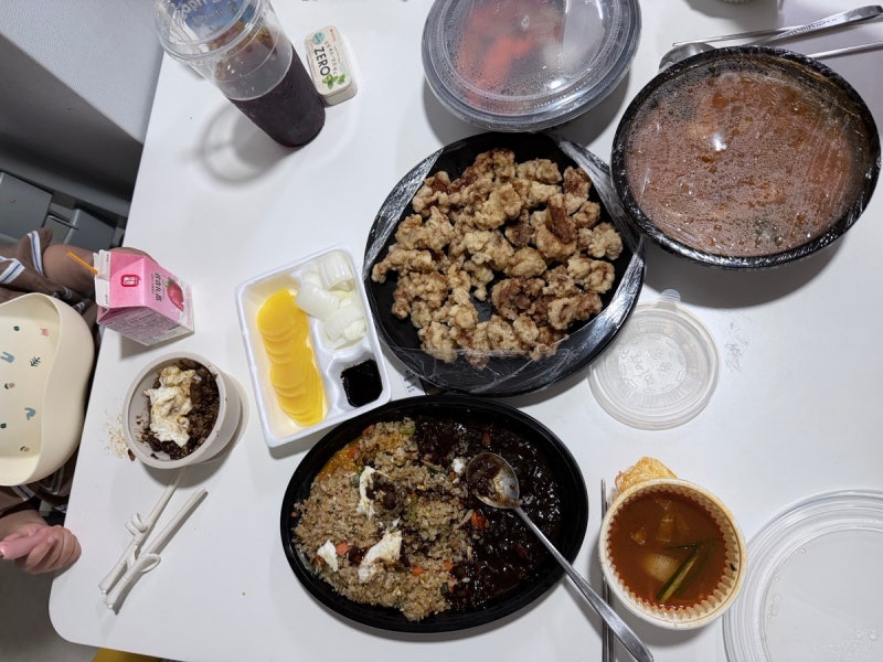 서울 간병하고, 홍성 육아하는 보호자의 하루(고투몰 맛집 추천+홍성 중국집 대화 반점 추천)