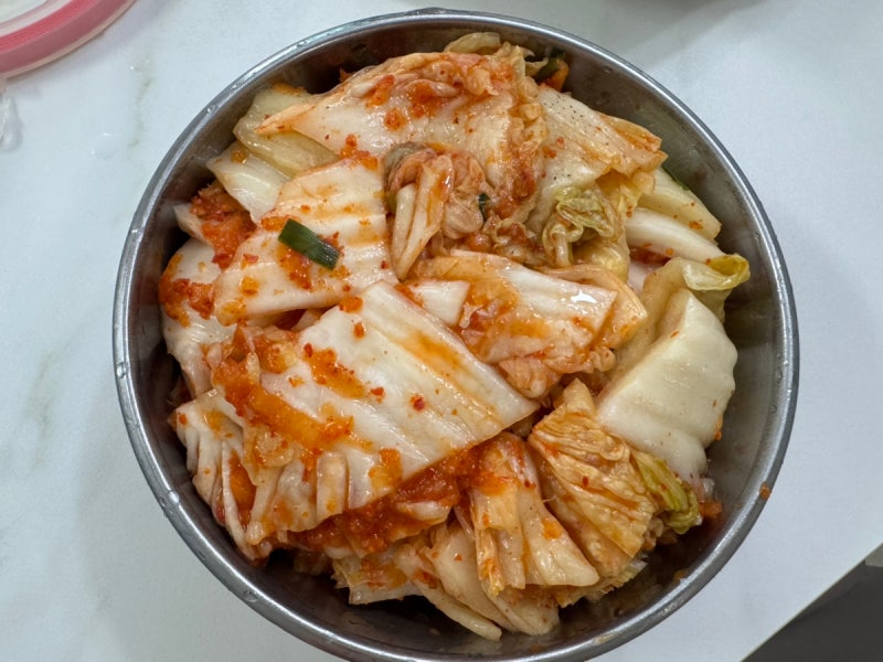 노브랜드 별미 포기김치 3.5kg//국내산 농산물로 만든 이마트표 김치//맛·가격 등 후기(feat. 봉....