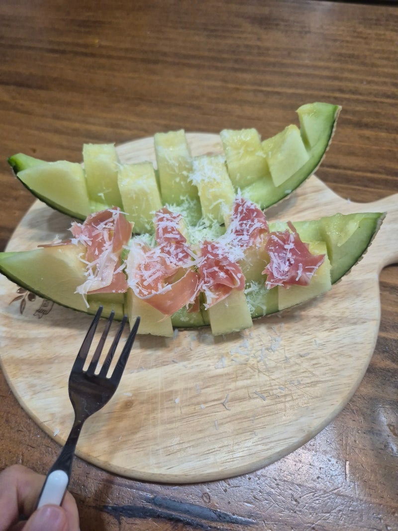 곡성멜론을 이용한 멜론하몽치즈