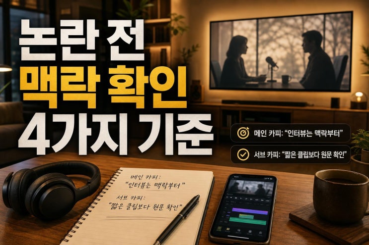 영케이 인터뷰 발언, 논란 전에 꼭 확인할 4가지와 <b>더 스카웃</b> 맥락