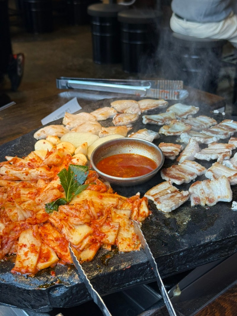 구리시장 삼겹살 맛집 석암생소금구이