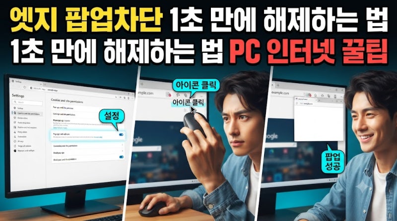 엣지 팝업 차단 해제 방법으로 사이트 권한 문제를 해결할 수 있을까요?