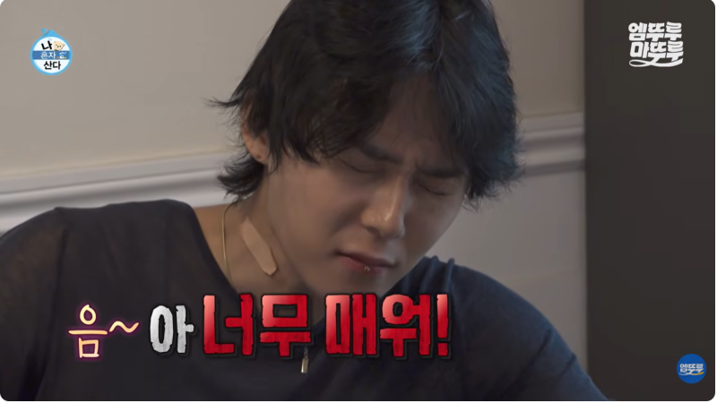 Dawn's two-story house interior on 'I Live Alone,' his dog Haetnim, and his old car model