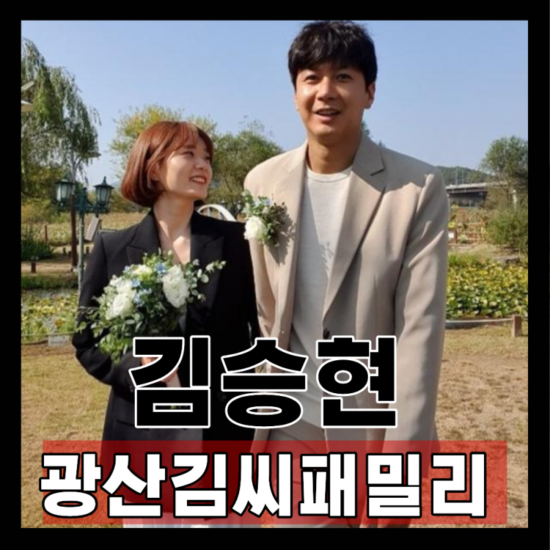 배우 김승현 프로필 나이 근황, 광산김씨 패밀리 어머니 꾀병