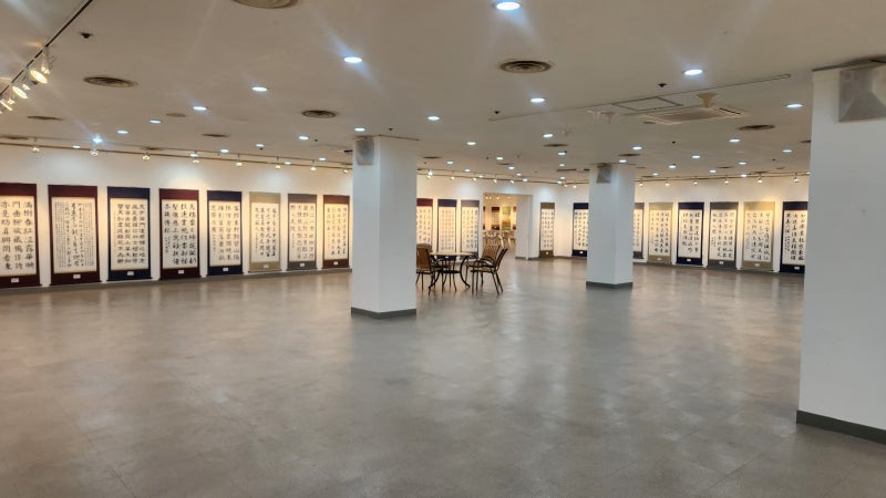 2026년 울산전국서예문인화대전 3~4관 전시실
