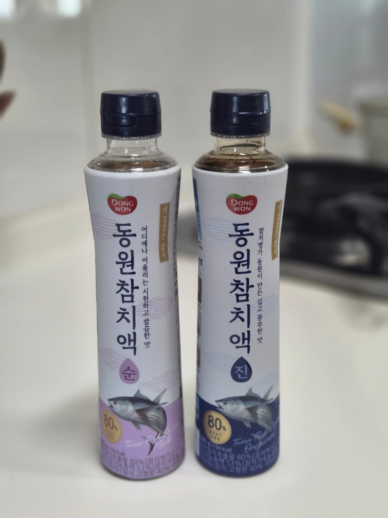 참치액추천 동원 참치액 진 순 차이 요리별로 몇스푼 다 알려드림