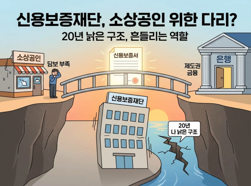 "전액보증 이제 끝났다고.." 신용보증재단 20년 만의 대수술 이유