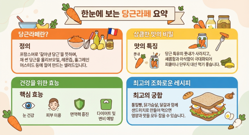 당근라페! 당근 싫어하던 내가 잘 먹는다! 당근라페 효능과 레시피