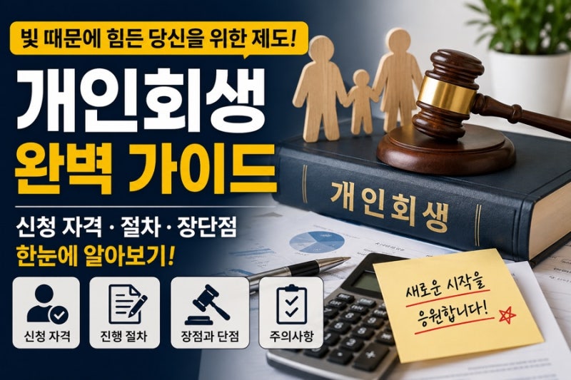 [정보] 신용회복위원회 채무조정제도 완벽 정리! (연체 기간별 맞춤 혜택 & 꿀팁)