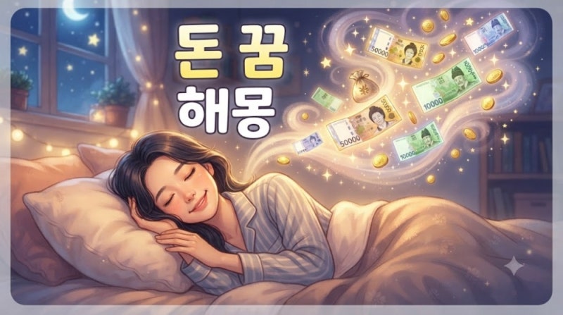 돈꿈 상황별 총정리 (돈 줍는 꿈, 돈을 빌리는 꿈, 돈을 잃어버리는 꿈, 돈을 쓰는꿈, 돈이 보....