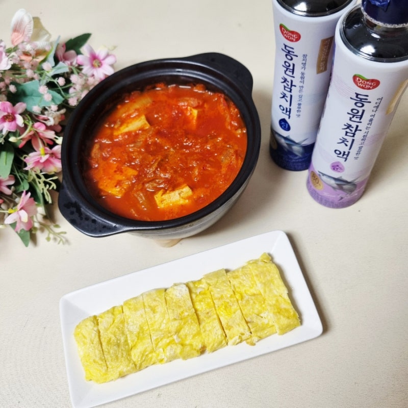 풍부한 감칠맛 동원 참치액 장동민 에코링으로 환경까지 생각