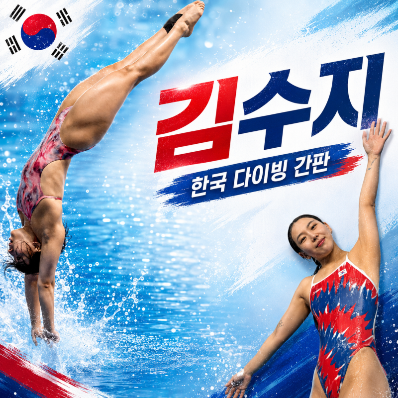 14세 올림픽 소녀에서 세계선수권 멀티 메달리스트로, 다이빙 김수지 프로필과 주요 성적