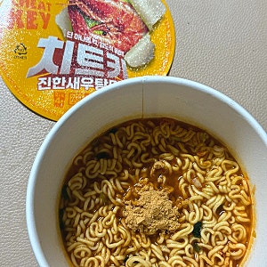 CU편의점 신상라면 치트키 진한새우탕면 해장템 강추