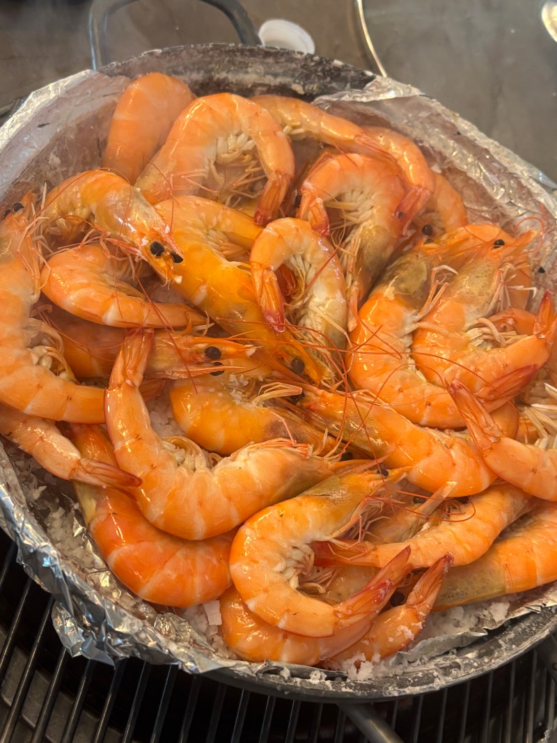 안녕하새우 청춘조개 을왕리본점 맛있으새우