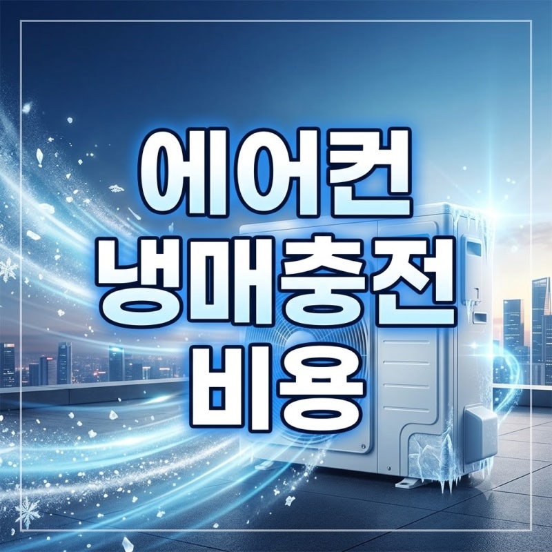 에어컨 안 시원할 때? 가스 냉매 충전 시기와 현실적인 수리 비용 알아보기