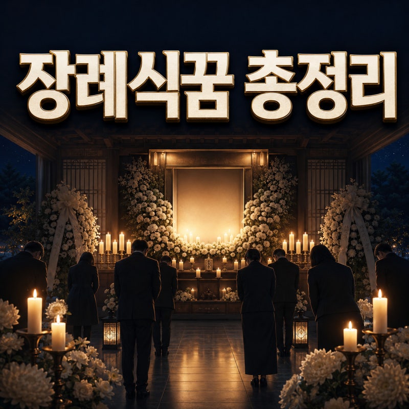 ⚰️ 장례식꿈 총정리｜장례식에 참석하거나 조문하는 꿈