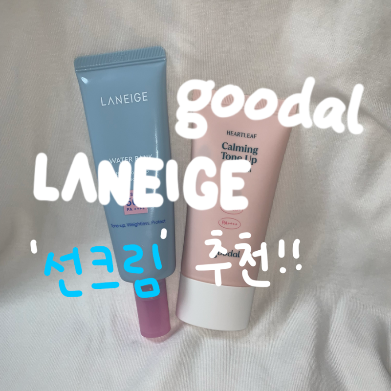 쿨톤 지복합성 톤업 선크림 추천 | 라네즈 블루 톤업 | 구달 톤업 선크림 | 자외선 차단지수 | ....