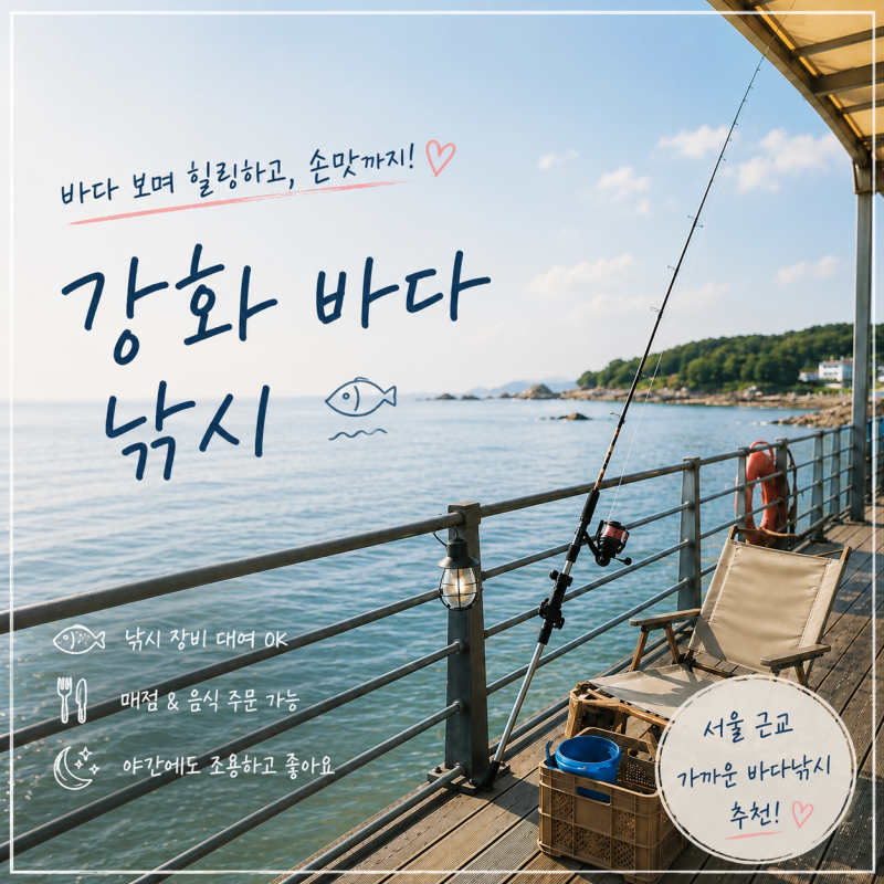 강화 바다낚시터 낚시 초보도 손맛 본 강화 가볼만한곳
