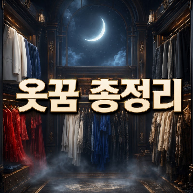 옷꿈 총정리｜새 옷·낡은 옷·옷 색깔에 따른 해몽