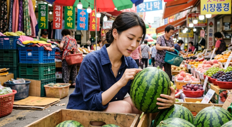 여름 수박 고르는 법 4가지｜실패 없이 맛있는 수박 고르는 방법과 보관법