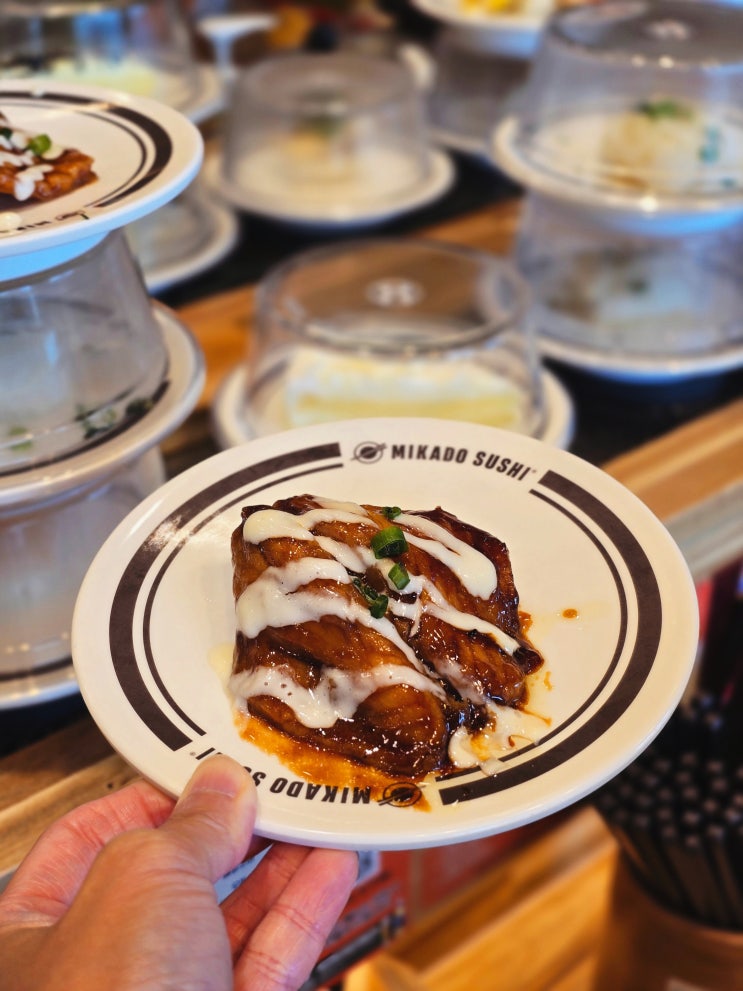 서산 맛집 모든 접시 2100원 회전초밥 미카도스시