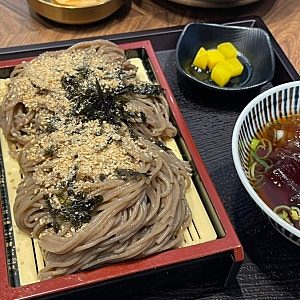 구미코 근처 구미 산동 맛집 추천 냉모밀이 맛있는 의령소바