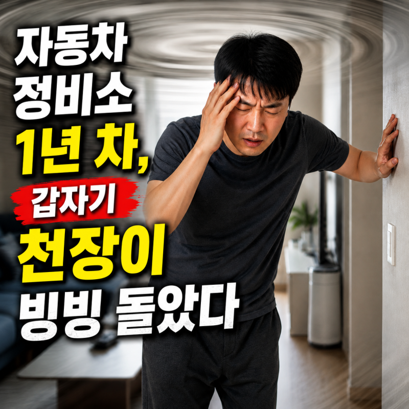 이석증 약 부작용 없이 더이상 천장이 돌지 않게 된 방법