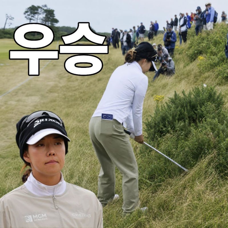 "신지은 10년 만의 우승!" LPGA 통산 2승 달성 눈물, 가시덤불도 막지 못한 집념 | 골프 신지은 ....