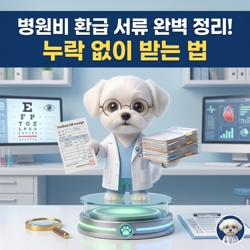 실손보험 청구 서류 목록 통원 입원 세부내역서 발급 방법 총정리