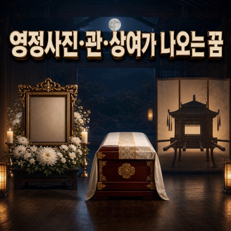 ️ 영정사진·관·상여가 나오는 꿈의 해몽